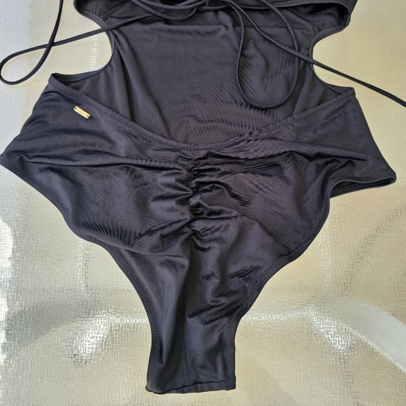 Victoria's Secret XL Sexy Black Monobikini Swimwear - Picture 6 of 10